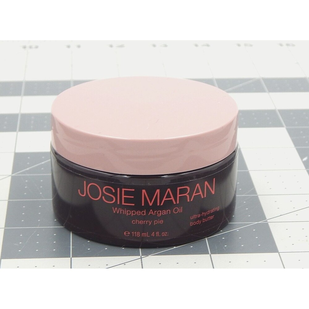 Josie Maran Whipped Argan Oil Cherry Pie Ultra Hydrating Body Butter 4oz Sealed